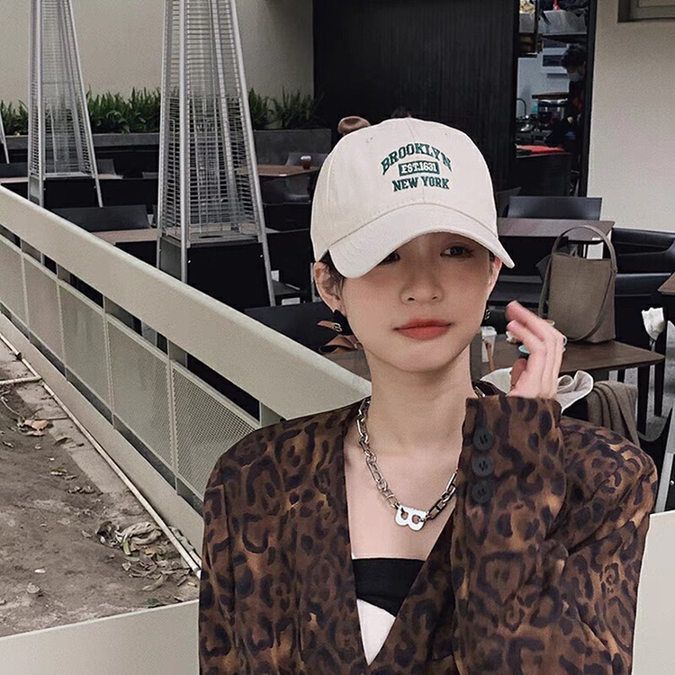 [aestheticism hat industry] Korean letter baseball hat 2999# LSL