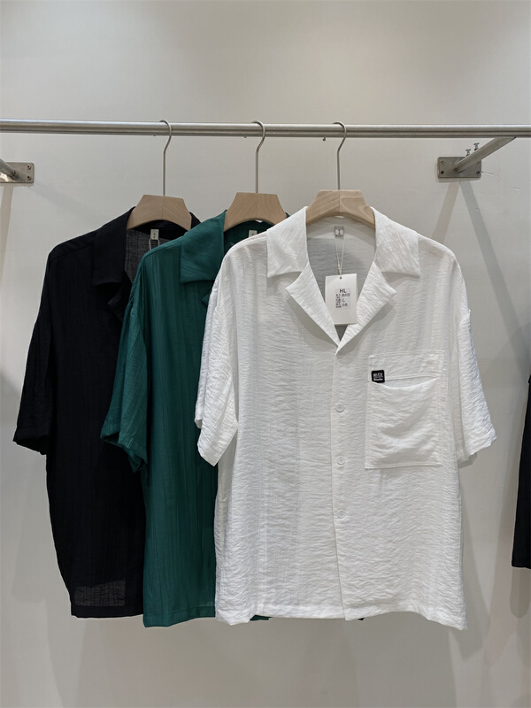 New in early summer! [be] personalized versatile simple shirt 0122# ZZL