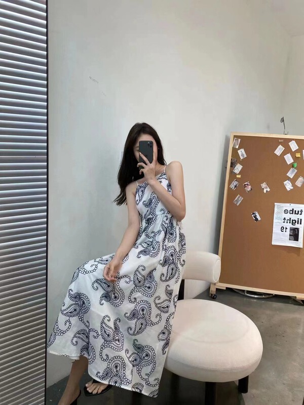 [modern 197] Vintage suspender dress 61005# zyh