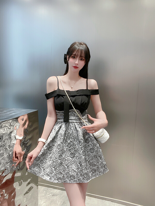 [M & M] Korean style Pleated Dress 16419# PCZ