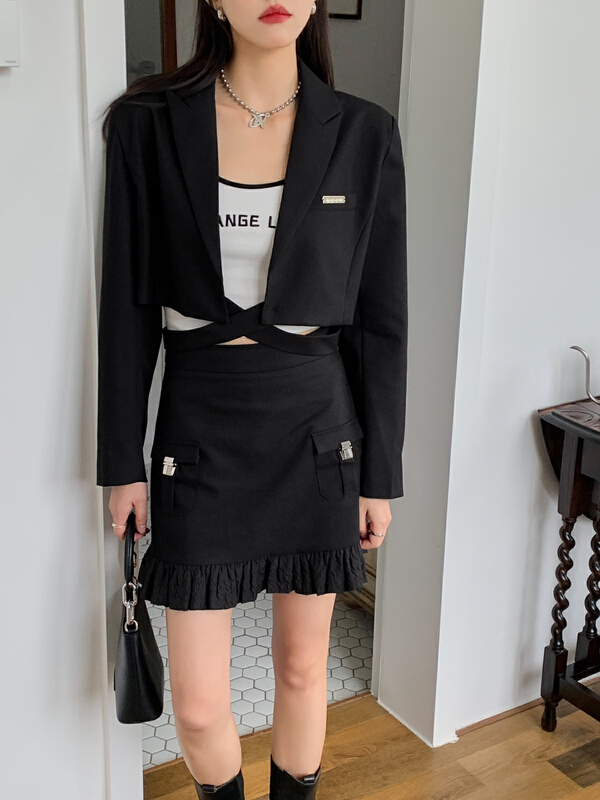 [Yang lotus] structural design short suit s12150070# jhy