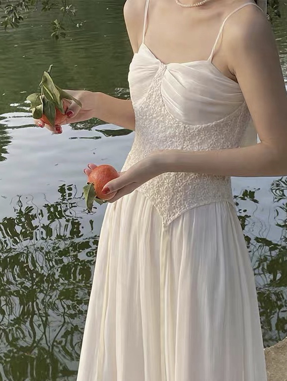 New year in early spring! [LML] French elegant suspender waist dress 8332# ozq
