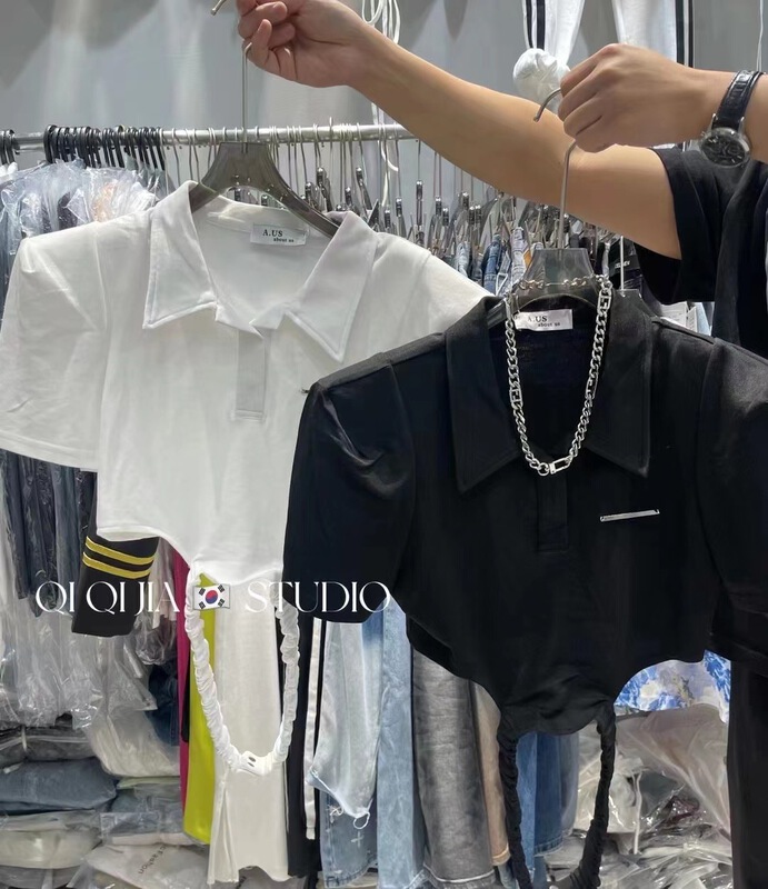 [aus] basic versatile simple short sleeve T-shirt a257# LSW