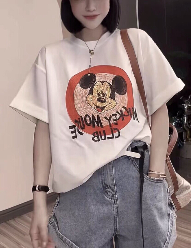 New in early summer! [wtyst-0142] cartoon short sleeve T-shirt