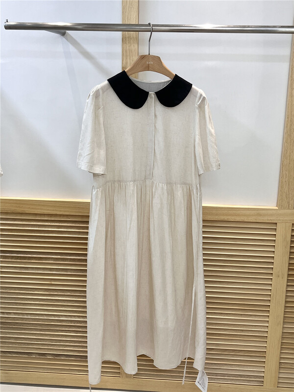 Korean Style Bubble Sleeve Dress