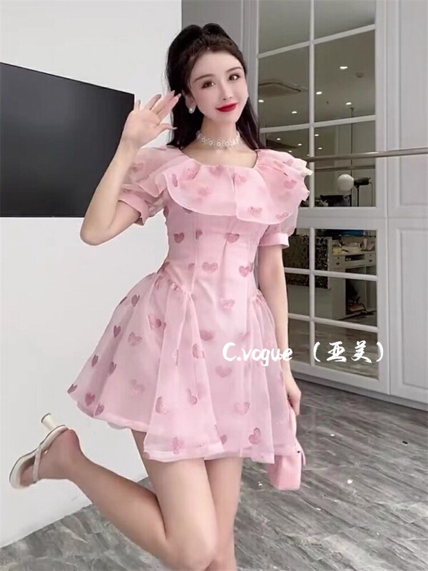 [Asian American clothing] French minority fashion dress 28370# PCZ