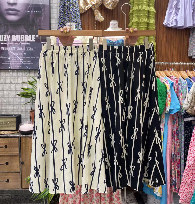 [suzybubble] Korean simple, fashionable and versatile casual skirt 803-1# WPL