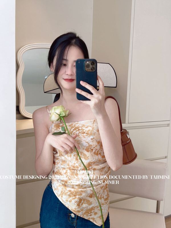 [tabmini] minority Spice Girl floral vest / sling x19099# WPL