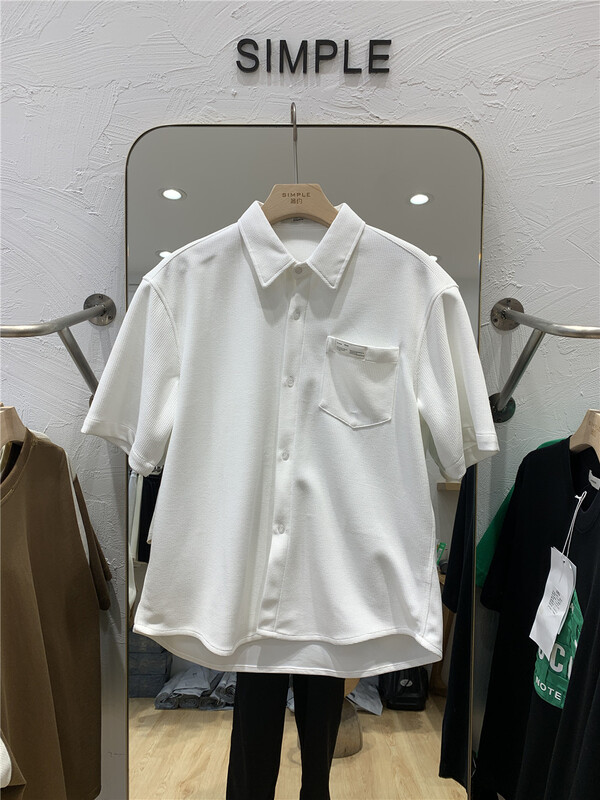 Korean versatile simple shirt a099# ZZL