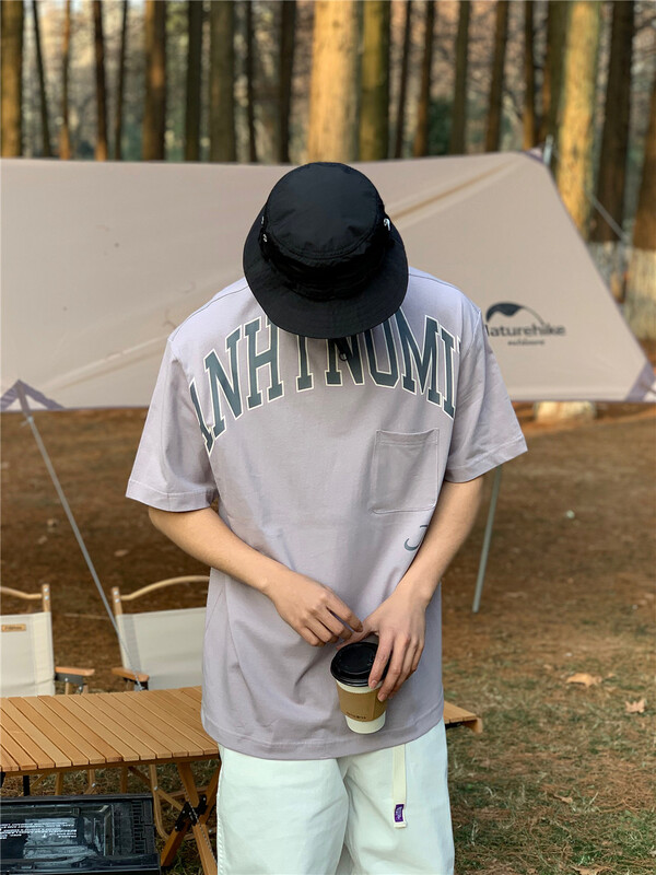 New year in early spring! [quick simple] Korean comfortable breathable micro wide short sleeve T-shirt 22033# ZZL