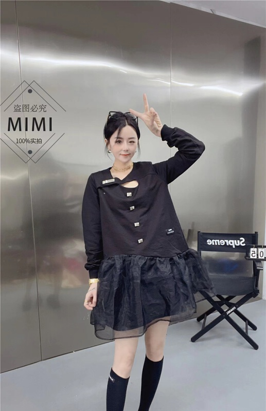 New in early summer! [yayirou] irregular fashion slim dress 8838# zyh