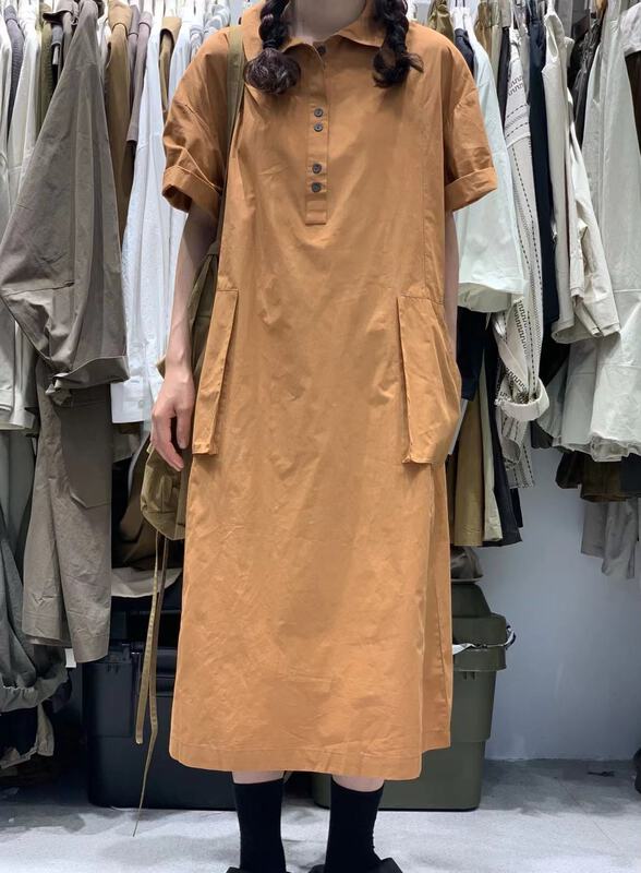 [several cloth sees Sichuan] lady's loose and thin dress 822158# L