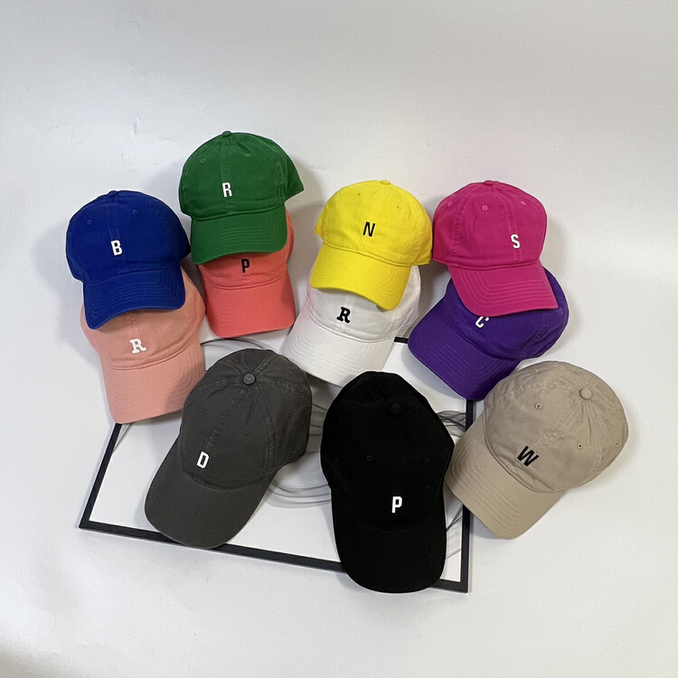 [aestheticism hat industry] Korean letter baseball hat 3079# LSL