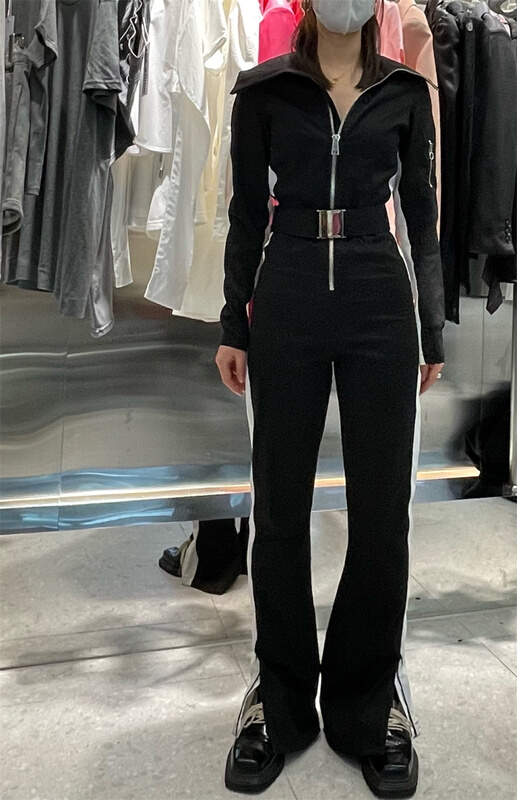 New year in early spring! [laga] versatile color matching Jumpsuit (without belt) ys1-ys1-2102# JJ