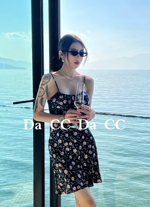 New year in early spring! [c.h.z] floral waist dress 80020-2# WTT