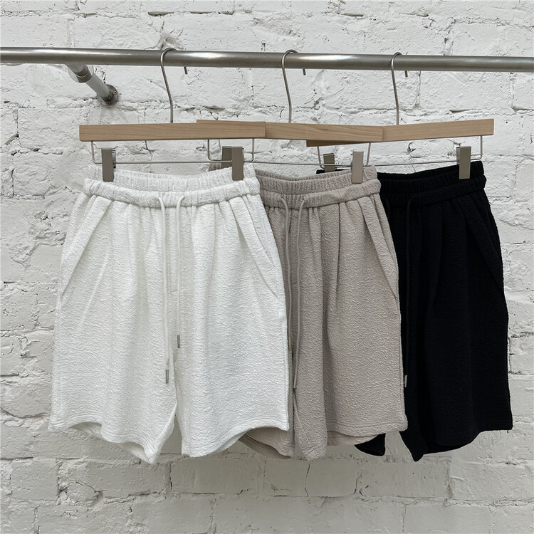 New in early summer! [MF] drawcord elastic waist comfortable casual shorts 6052# ZZL