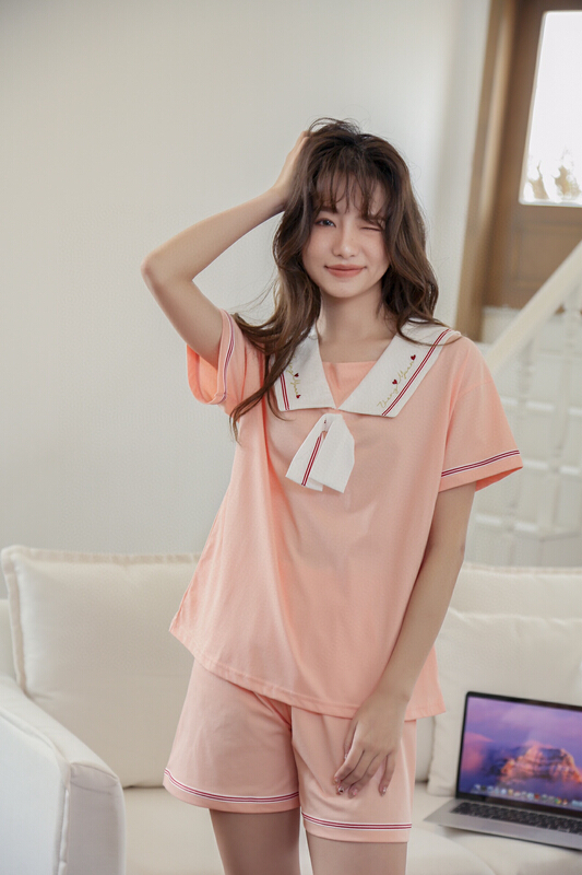 [CXU] loose top + comfortable pajamas set 2056# ZZL