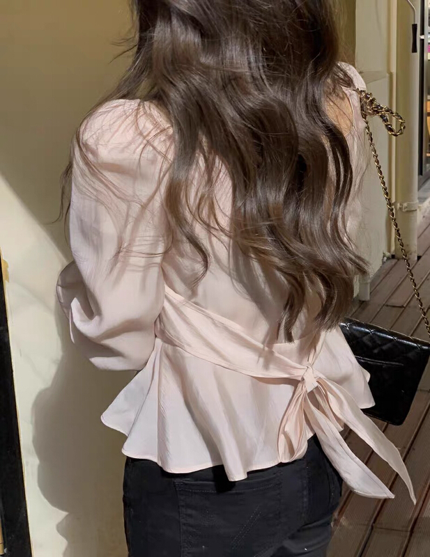 New year in early spring! [rasion] gentle and thin versatile shirt 8913\lsl