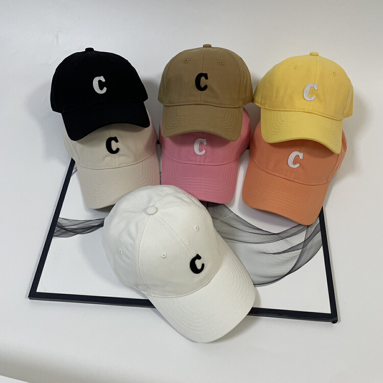 [aestheticism hat industry] Korean version of small C baseball cap 2893# LSL
