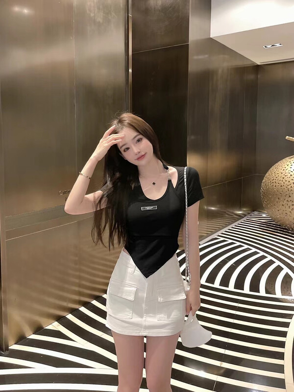[koumiya] fashionable small design slim shirt (excluding skirt) 9906# PCZ