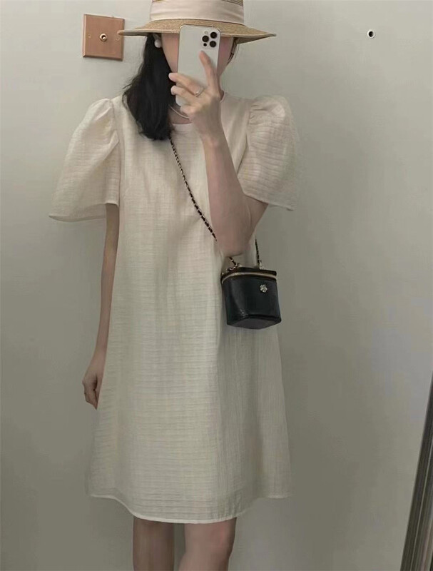 goods in stock! New in early summer! [Susan] bow knot simple age reducing slim dress 18011# LSW