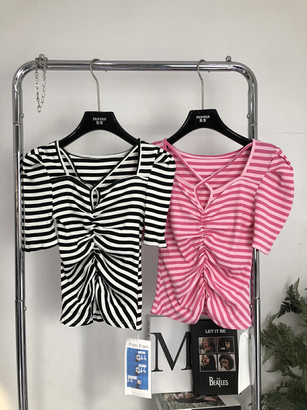 New in early summer! [Fanfan fan] Korean Ladies short sleeve T-shirt 5623# zxx