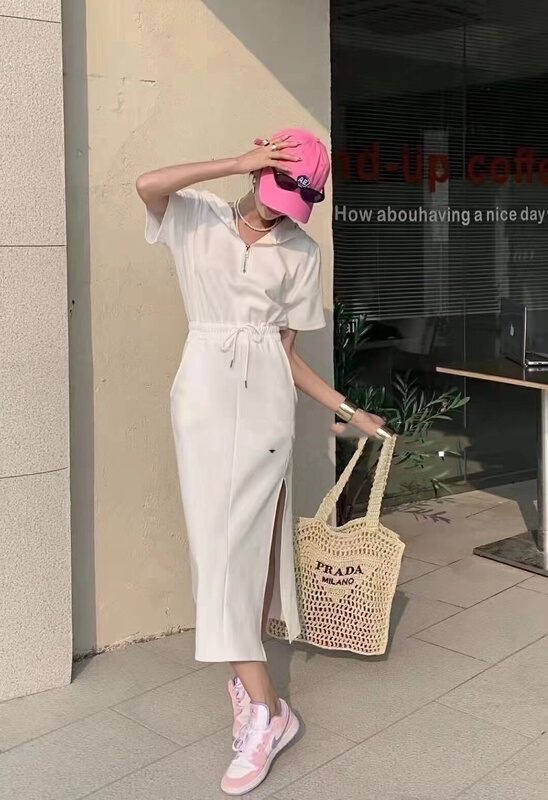 [FF. Studio] narrow waist, slim fit, niche design dress 6306# ozq