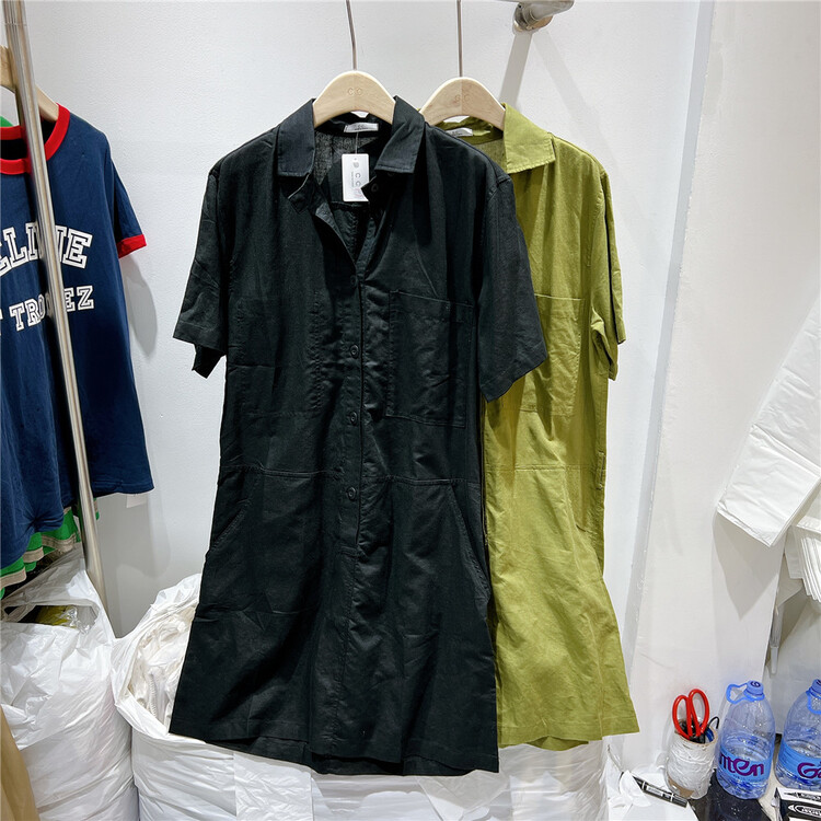 [C.C] tooling fashion single breasted dress 9292# XYJ