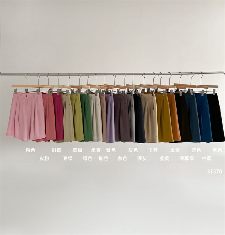 Popular upgrade 19 colors! [clean space] Korean versatile fashion casual shorts 31570# CLS