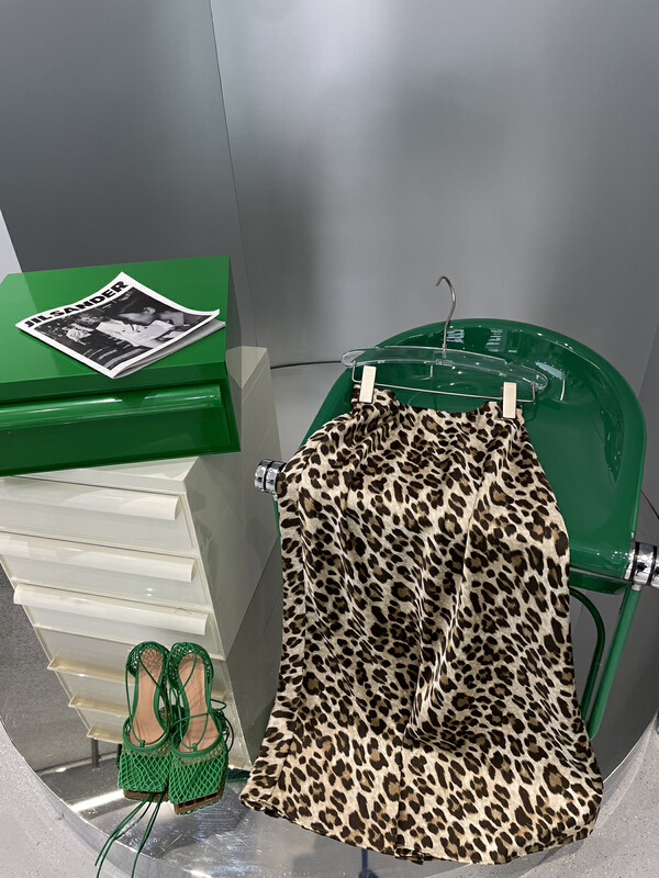 [bobo1972] leopard print fashion temperament skirt fl226181# ozq