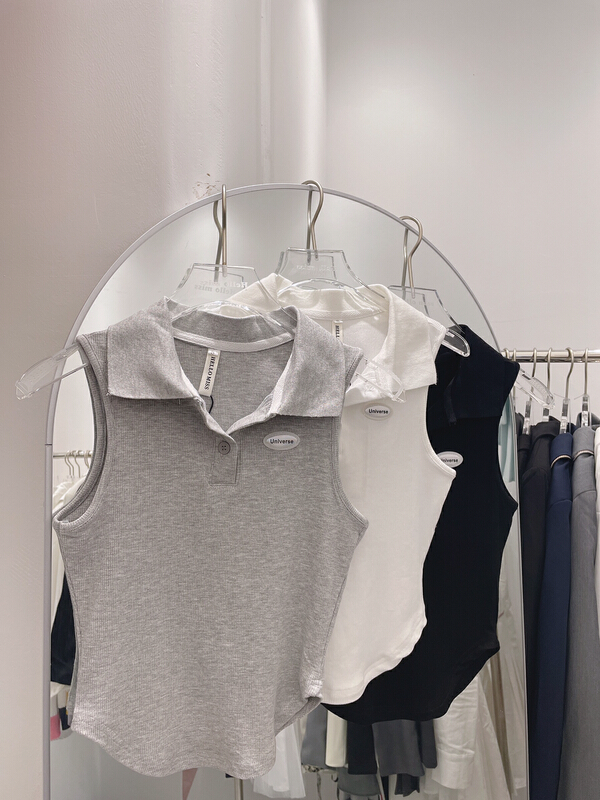 New year in early spring! [Hello Miss] Korean classic fashion vest / sling 552# hjy