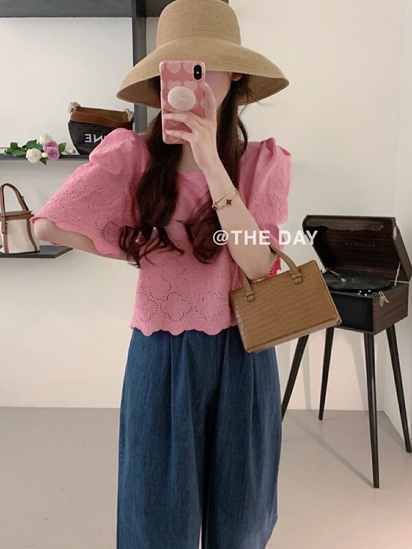 [the day] Korean style versatile small shirt (excluding matching) ys1-8925# ll