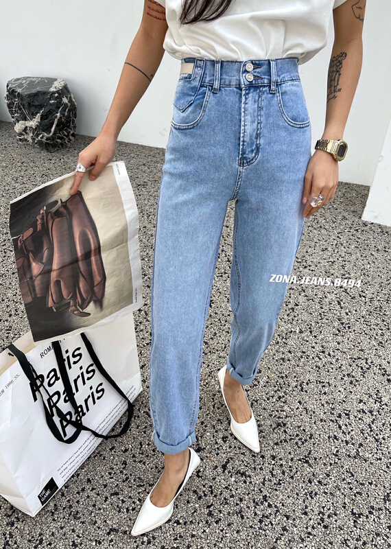 New year in early spring! [zona] Korean loose Harlan jeans 8494# ozq
