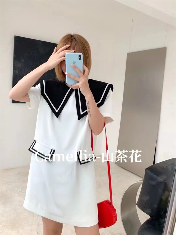 New year in early spring! [Camelia] temperament doll large lapel straight dress 9525# hjy