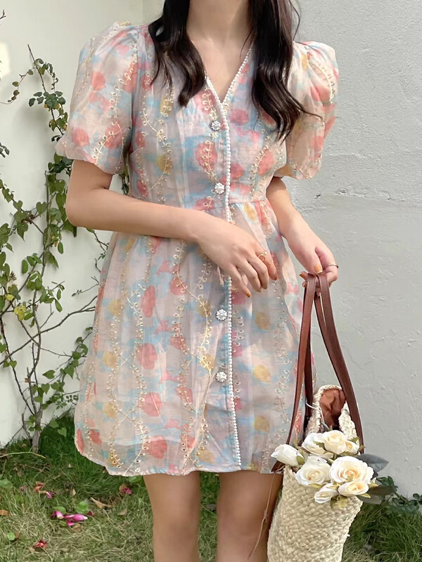 New in early summer! [JH] French elegant dress (without matching) 41368# PCZ