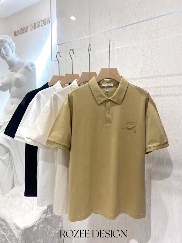 [Ruizhi] Pullover comfortable Korean polo shirt z961# ZZL