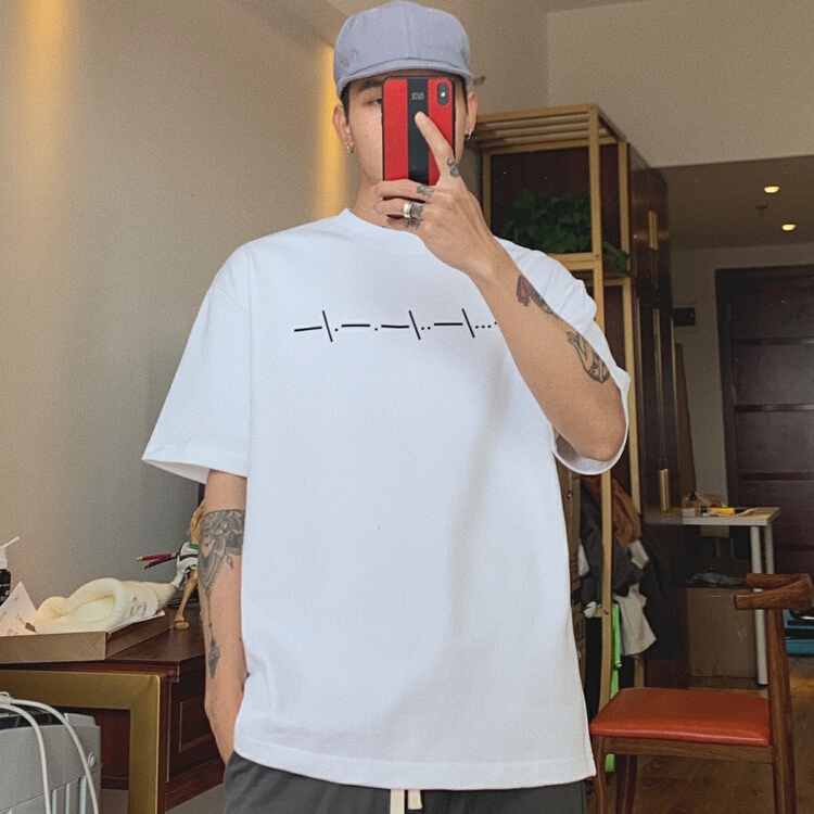 goods in stock! [TPY] 320G heavyweight Unisex loose short sleeve T-shirt ys1-9037# ZZL