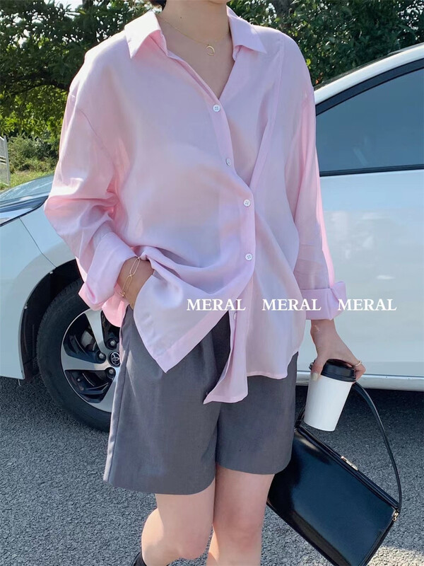 [Meral] Korean loose five point casual shorts 5356# cqw