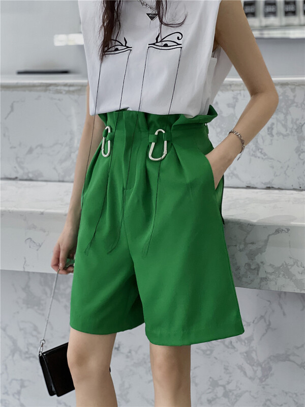 New in early summer! [Eric] temperament design sense suit five point casual shorts 0115# ozq