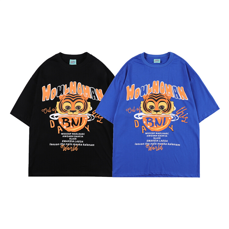 [BNL] men's and women's personalized foam printed short sleeve T-shirt 626# ZZL