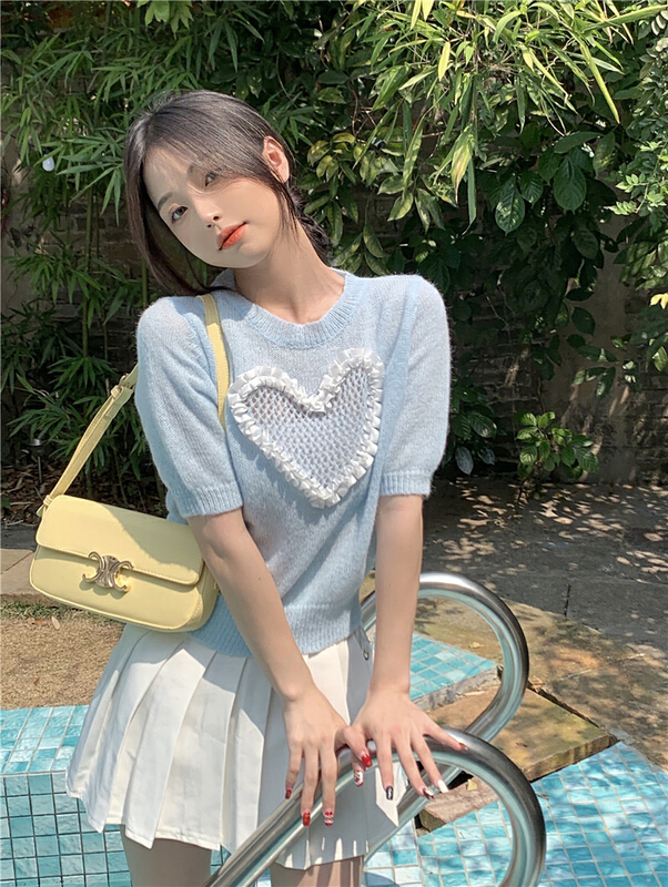 New in early summer! [LML] Korean love fashion sweater 9588# ozq