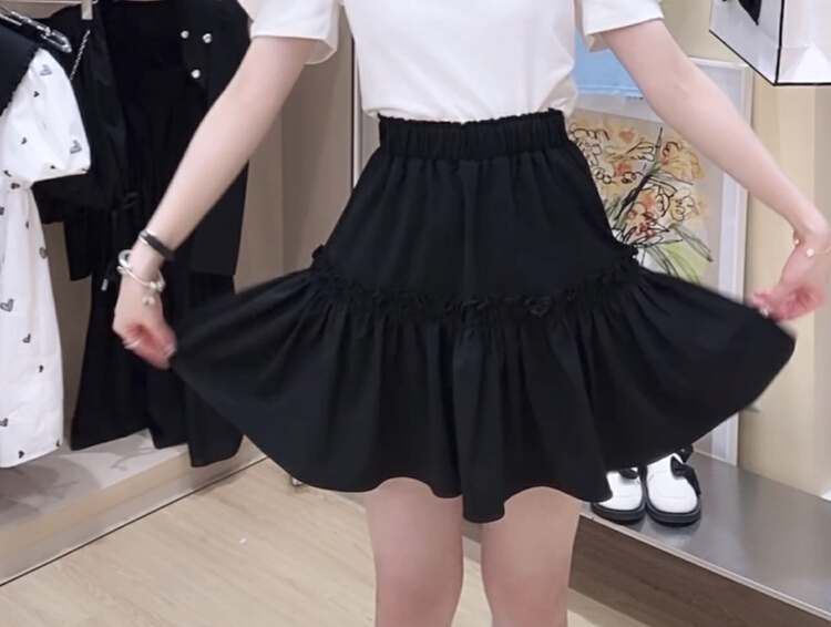 goods in stock! New year in early spring! [Feimao Philippine cat] Korean high waist slim skirt ym-9651# LSL