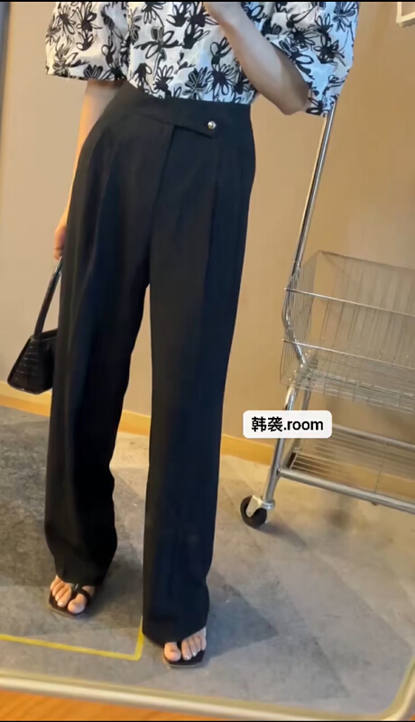 [Lala] straight versatile slacks 3078# WTT