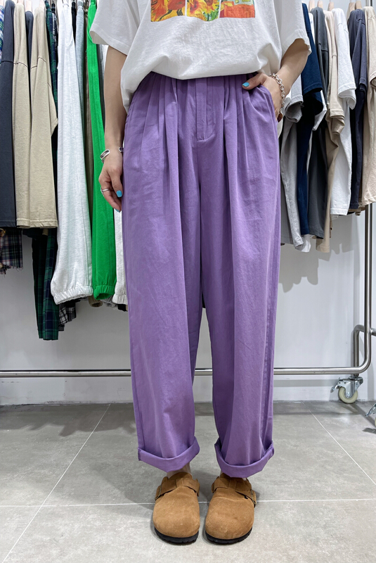 New year in early spring! [two percent] straight tube loose fit casual pants 9885# LSL