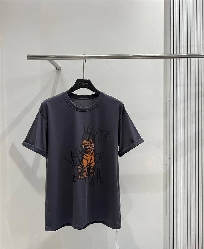 New in early summer! [CGC] round neck print Pullover short sleeve T-shirt 2215# ZZL