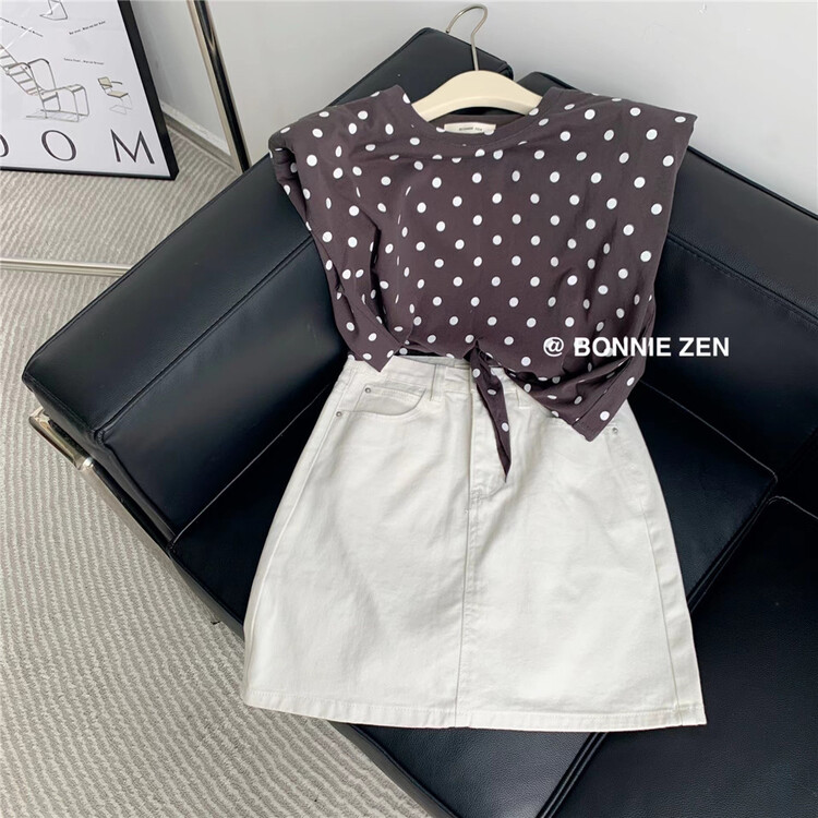 [Bonnie] high waist slim lady skirt (only skirts) 2295# XYJ