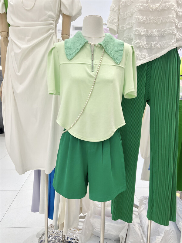 goods in stock! New in early summer! [Jun Jun] simple and versatile fashion Korean casual shorts (only shorts) 051# CLS