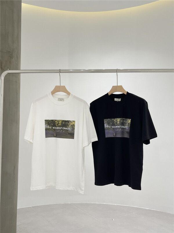 [x.t] crew neck versatile print short sleeve T-shirt t1299# ZZL