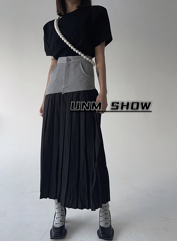 New in early summer! [unm-show] multi panel pleated skirt 1238# WTT