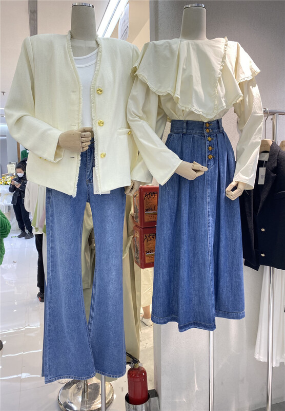 [zicci] Korean speaker slim and versatile jeans 106476# jhy